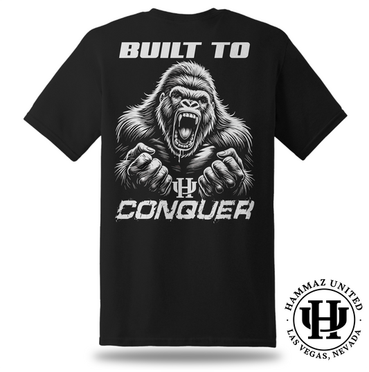 RAGE Collections - Built To Conquer T-shirt