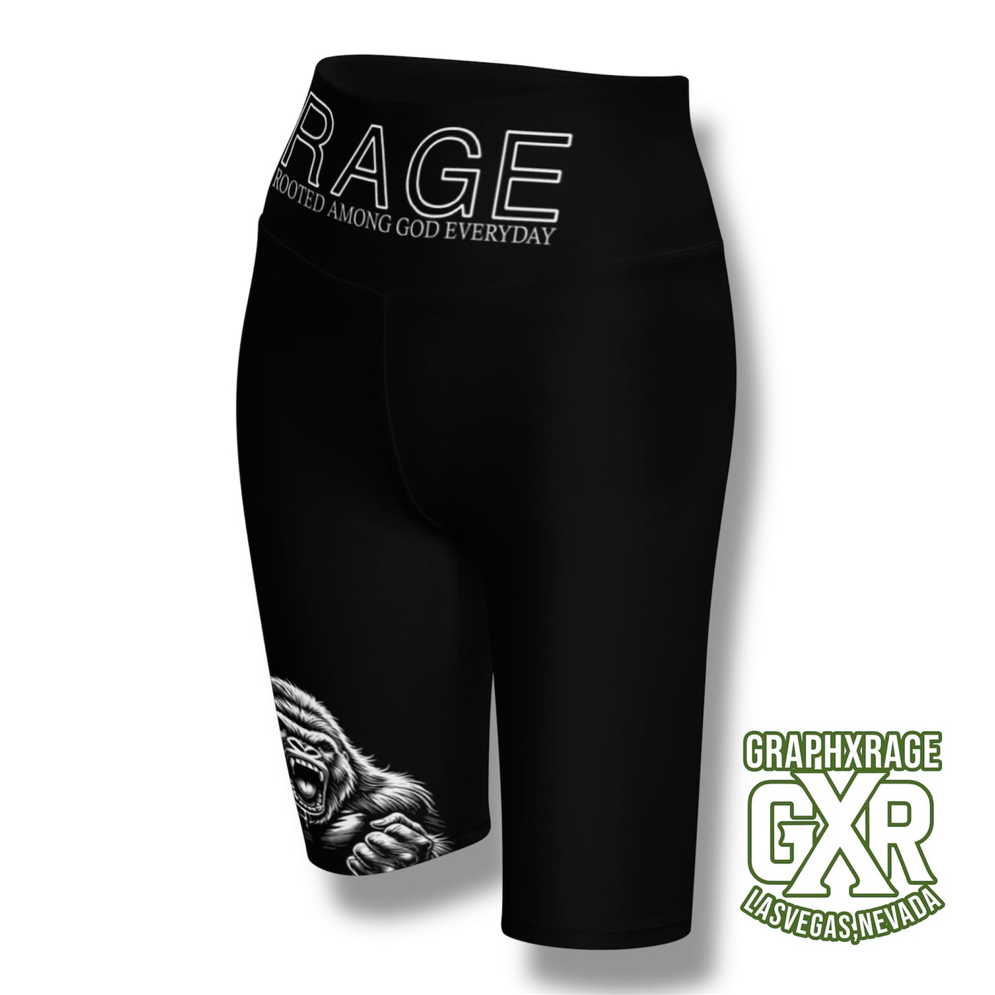 RAGE Collections - Womens Activewear Biker Shorts